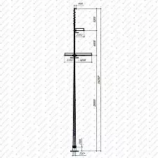 Многогранная опора ПМ110-1 ф.5